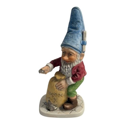Goebel Co-Boy Gnome Elf Utz the Banker Well 513 Figurine - Picture 1 of 6